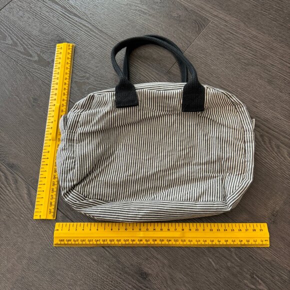 vintage 1986 hello kitty zipper striped tote bag - Picture 4 of 8